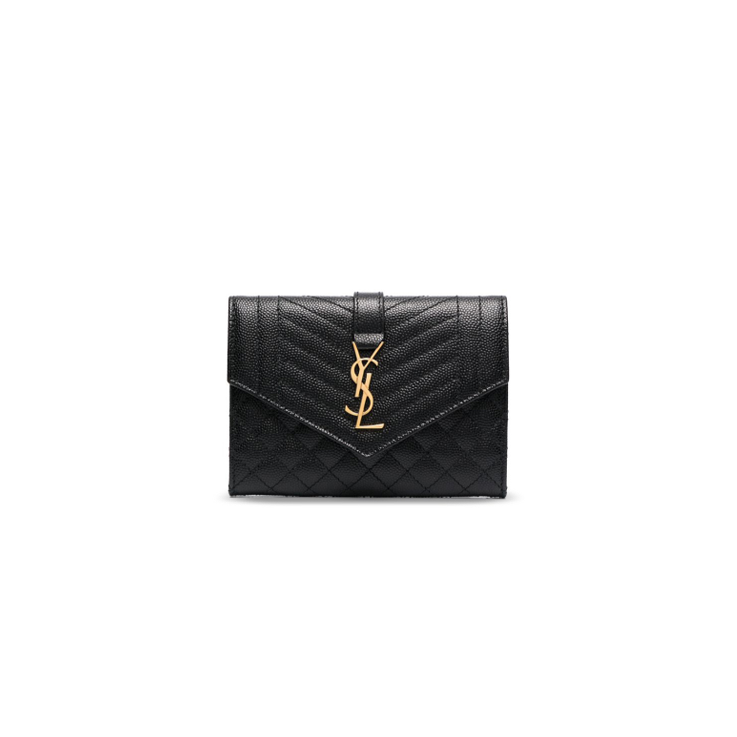 YSL MONOGRAM SMALL ENVELOPE WALLET 651026 (13.5*9.5*3cm)